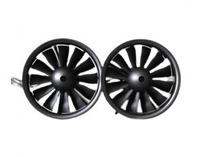 Flyfans 64mm 12 Blade 3200Kv Counter Rotating EDF Set For 4S  